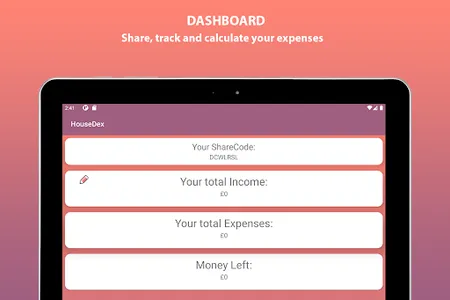 HouseDex - Budget Tracker screenshot 5