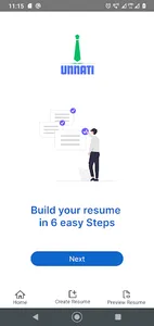 Unnati Careers Resume Builder screenshot 0