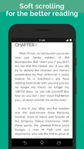 War and Peace by Leo Tolstoy screenshot 0