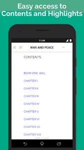 War and Peace by Leo Tolstoy screenshot 5