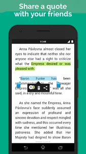 War and Peace by Leo Tolstoy screenshot 6