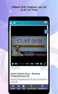 Free Online Classes for CLAT E screenshot 4