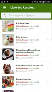 Recettes Gâteau et Gâteau Anni screenshot 0