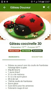 Recettes Gâteau et Gâteau Anni screenshot 3