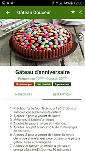 Recettes Gâteau et Gâteau Anni screenshot 5