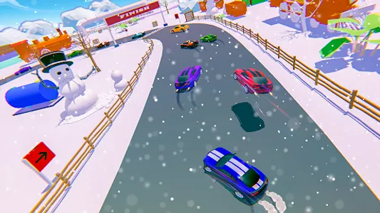 Top Down Car Mega Drift Racing screenshot 1