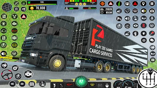 Crazy Car Transport Truck Game screenshot 13