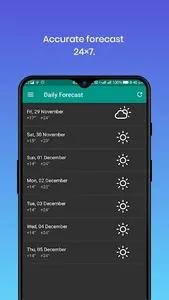 Weather Pro screenshot 1