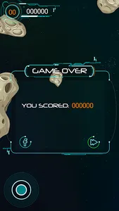 Asteroids screenshot 2