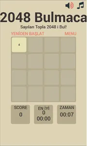 2048 Bulmaca Oyunu screenshot 0
