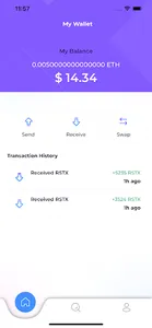 RSTX Crypto Wallet screenshot 2