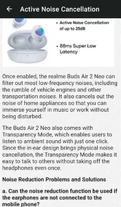 Realme Buds Air 2 Guide screenshot 1