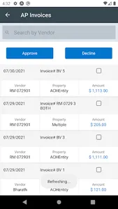 RealPage Accounting Mobile screenshot 5