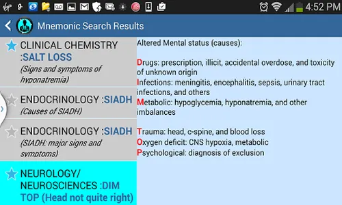 MNEMONICS MD screenshot 6