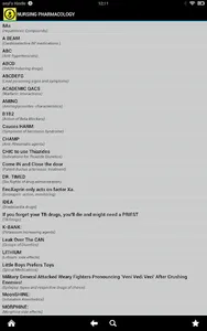 NURSING MNEMONICS screenshot 10
