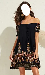 Women Tunic Dress Photo Suit screenshot 20