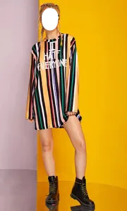 Women Tunic Dress Photo Suit screenshot 6