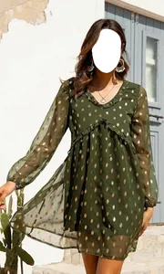 Women Tunic Dress Photo Suit screenshot 8