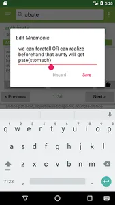 WordNinja - GRE words with mne screenshot 4