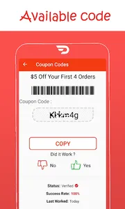 Digit Coupons for DoorDash screenshot 11