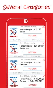 Digit Coupons for Harbor Freig screenshot 14