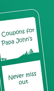 Digit Coupons for Papa Johns screenshot 1