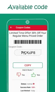 Digit Coupons for Papa Johns screenshot 11