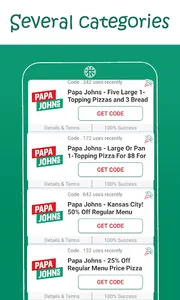 Digit Coupons for Papa Johns screenshot 14