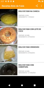 Receitas Bolo de Fubá screenshot 7