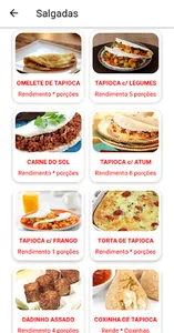 35+ Receitas - Tapioca screenshot 2