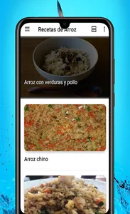 Recetas de Arroz screenshot 1