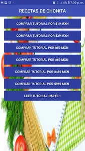 tutoriales de cocina screenshot 1