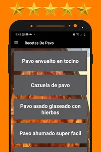 Recetas De Pavo Fácil screenshot 0