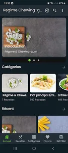 Régime Chewing-gum & Recettes screenshot 3