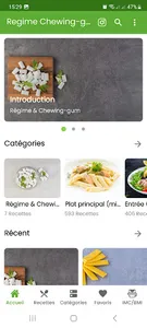 Régime Chewing-gum & Recettes screenshot 4