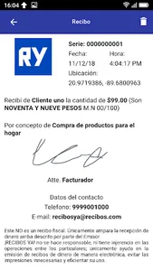 Recibos Ya screenshot 3