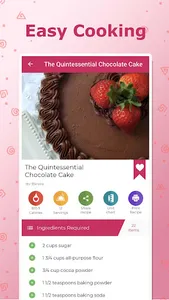 Cake recipes screenshot 1