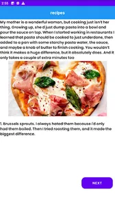 RECIPES PIZZA SALADE GUIDE screenshot 2