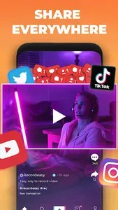 Screen Recorder: Facecam&audio screenshot 9