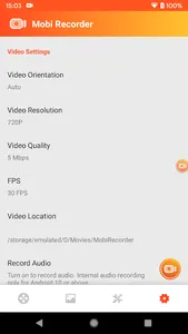 Screen Recorder Mobi Recorder screenshot 7