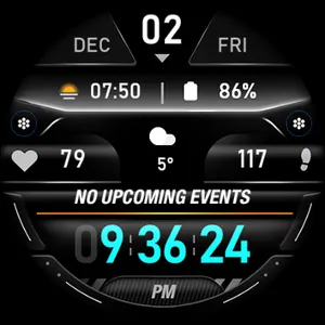 RE 03 - Digital Watch Face screenshot 10