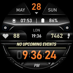 RE 03 - Digital Watch Face screenshot 13