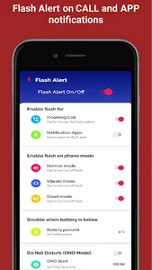 Flash Alert on Call - Flashlig screenshot 0