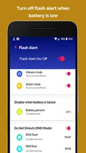 Flash Alert on Call - Flashlig screenshot 1