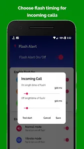 Flash Alert on Call - Flashlig screenshot 2