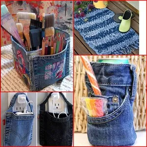 Recycled Jeans Craft Ideas screenshot 4