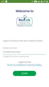Recycle-Rewards screenshot 1