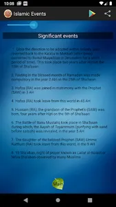 Islamic Events screenshot 2