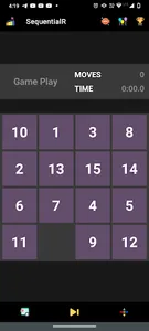 SequentialR - Numbers & Puzzle screenshot 1