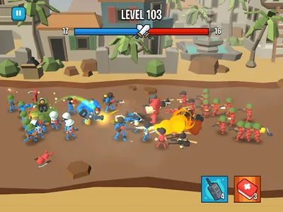 Stick Army: World War Strategy screenshot 14